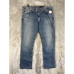 Y2K AG Jeans Mens 36x32 LedeGar 1794 Straight Leg Medium Wash‎ Denim Pants